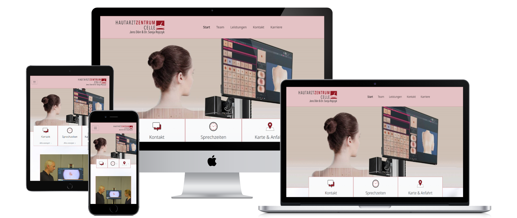 Hautarztzentrum Celle - Design